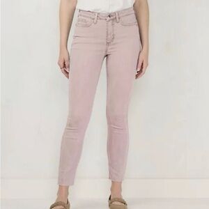 Lauren Conrad pink jeans size 2